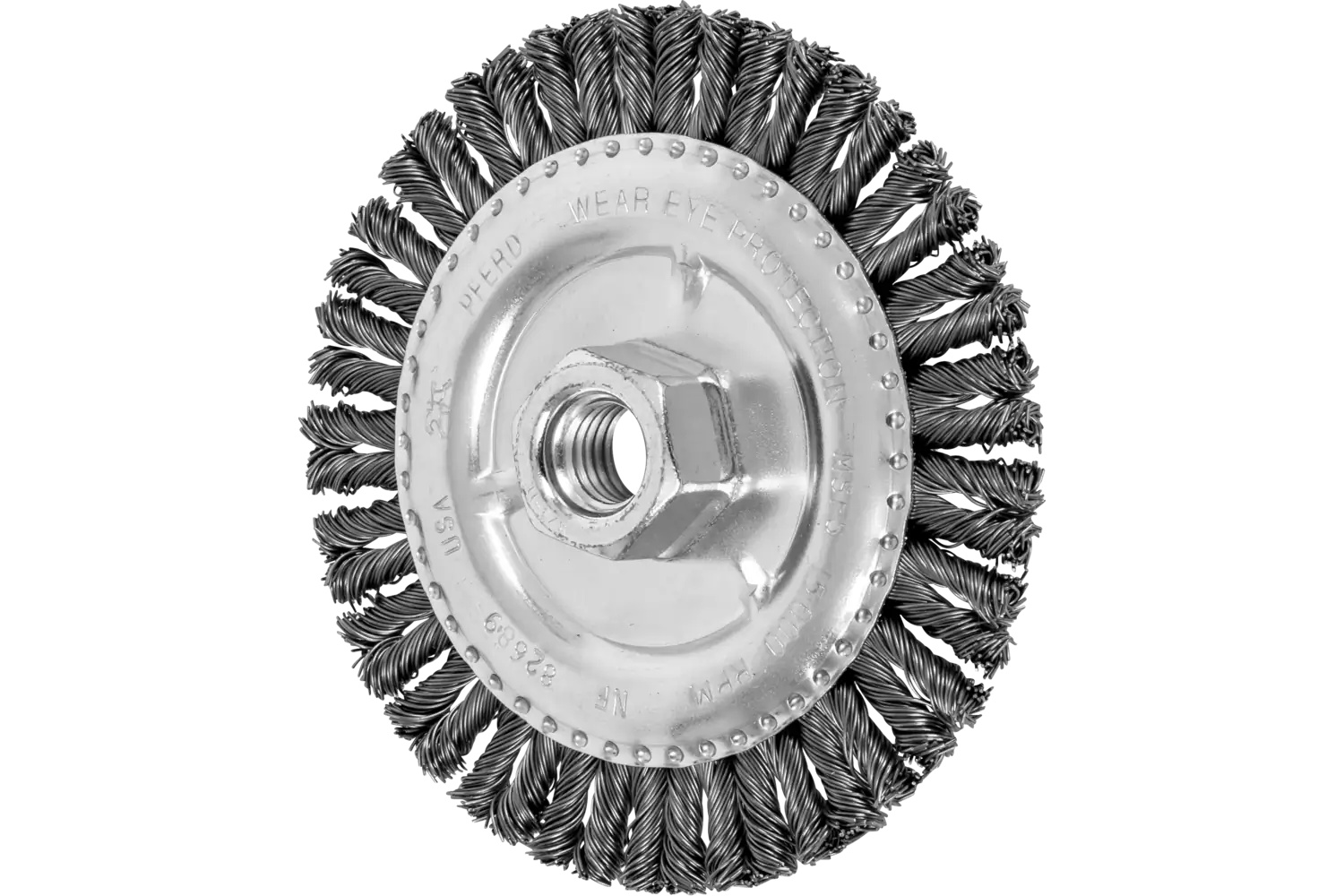 Picture of Pferd Combitwist® Stringer Bead Wheel Brush 4-7/8" Dia .020 Cs5/8-11" Thread